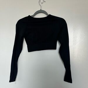 Shein workout crop top and leggings set